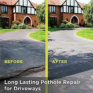 long Lasting Pothole Repair for Driveways