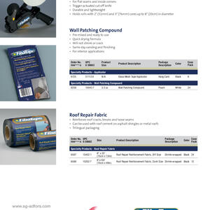 FibaTape Roof Repair Sell Sheet