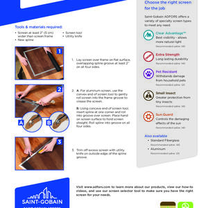 How To Replace Screen Instructions