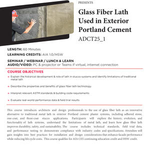 Glass Fiber Lath CE Course.pdf